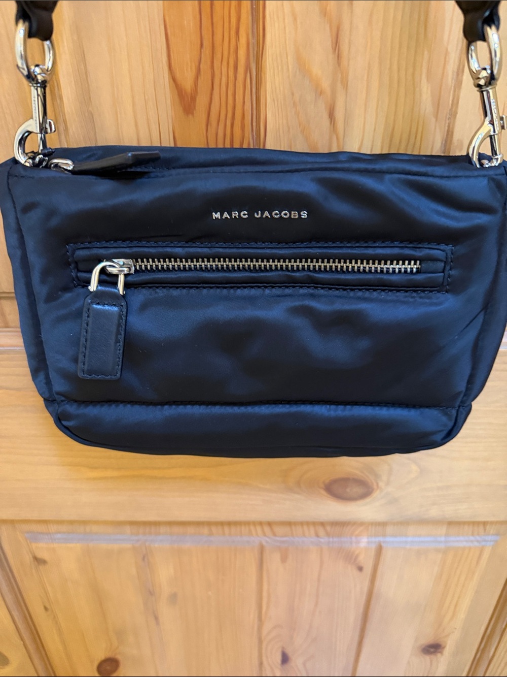 Marc Jacobs Black Nylon Crossbody  Bag